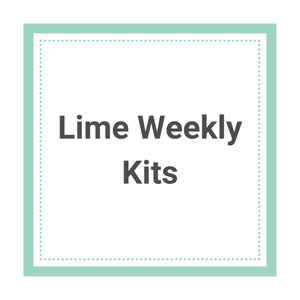 Lime Weekly Stickers