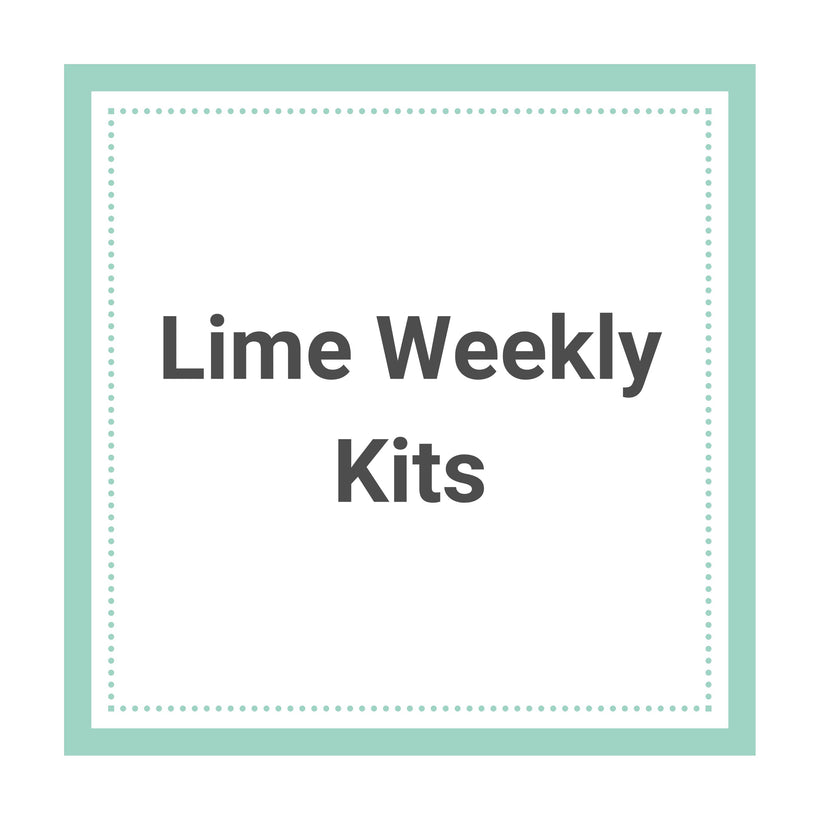 Lime Weekly Stickers