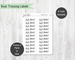 Book Tracking Labels