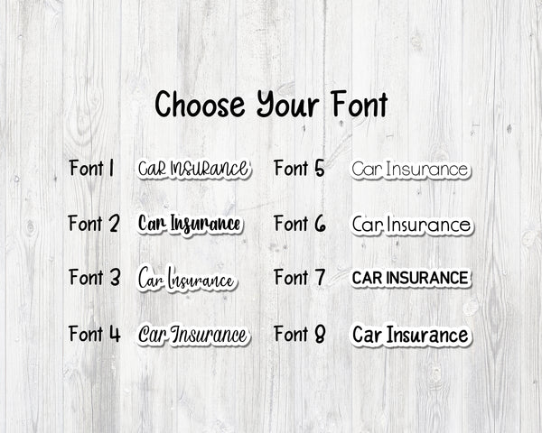 Car Insurance - Budget Mini Scripts