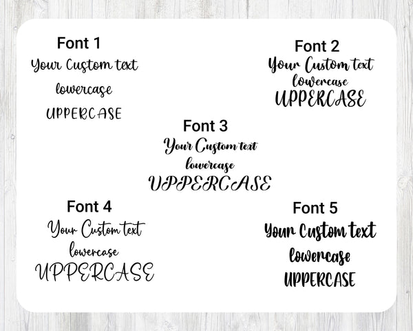 Foiled Custom Scripts - Set 1 - Clear