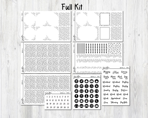 Dots - Foiled Overlay Kit