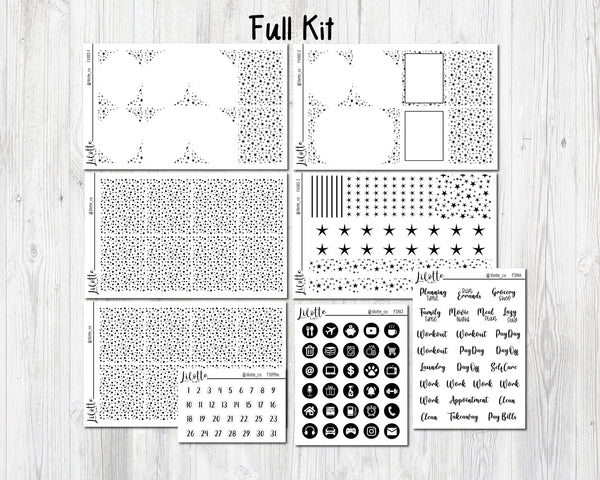 Stars - Foiled Overlay Kit