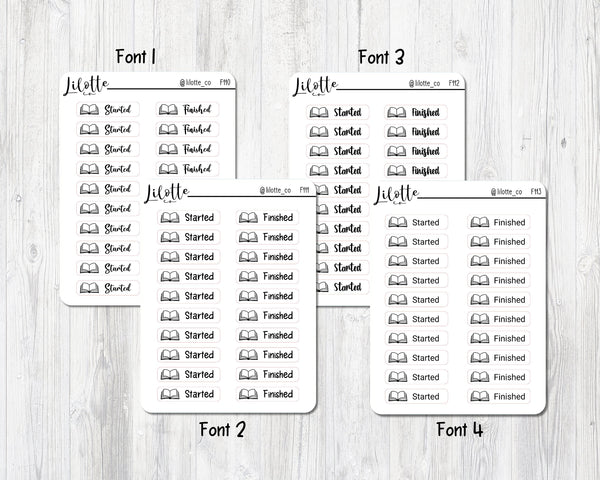 Foiled Book Tracking Labels - White Matte