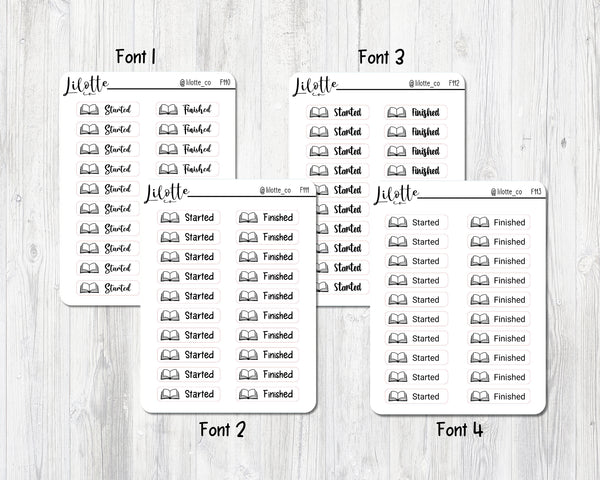 Foiled Book Tracking Labels - Clear