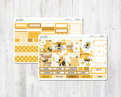 Bees - Hobonichi Cousin Weekly Kit