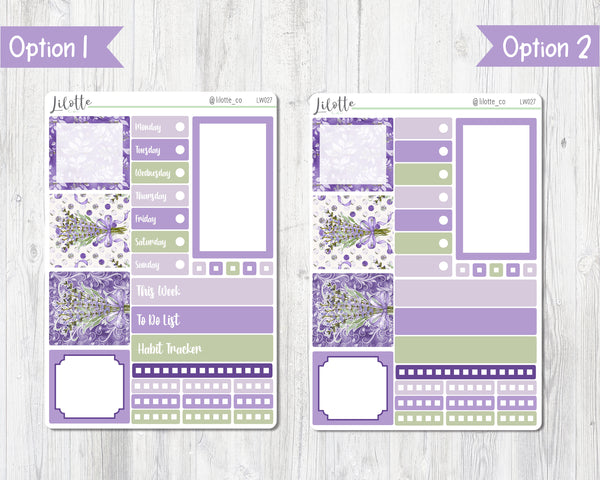 Lavender - Lime Weekly Kit