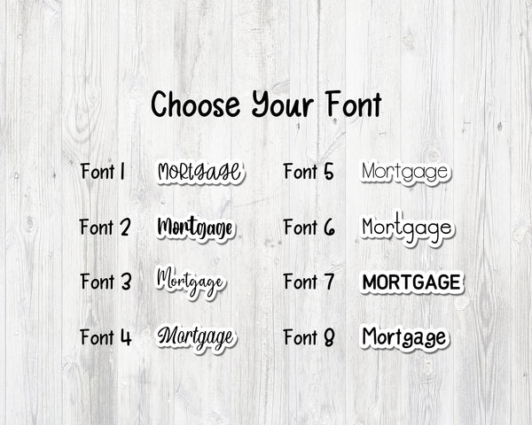 Mortgage - Budget Mini Scripts