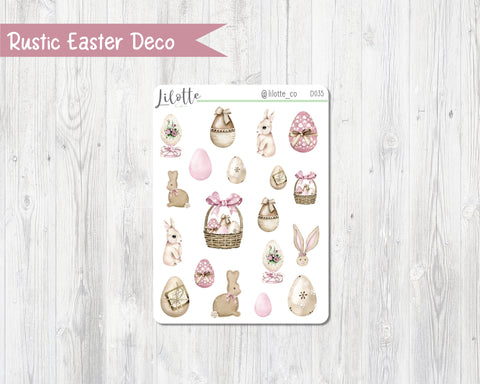 Rustic Easter Deco