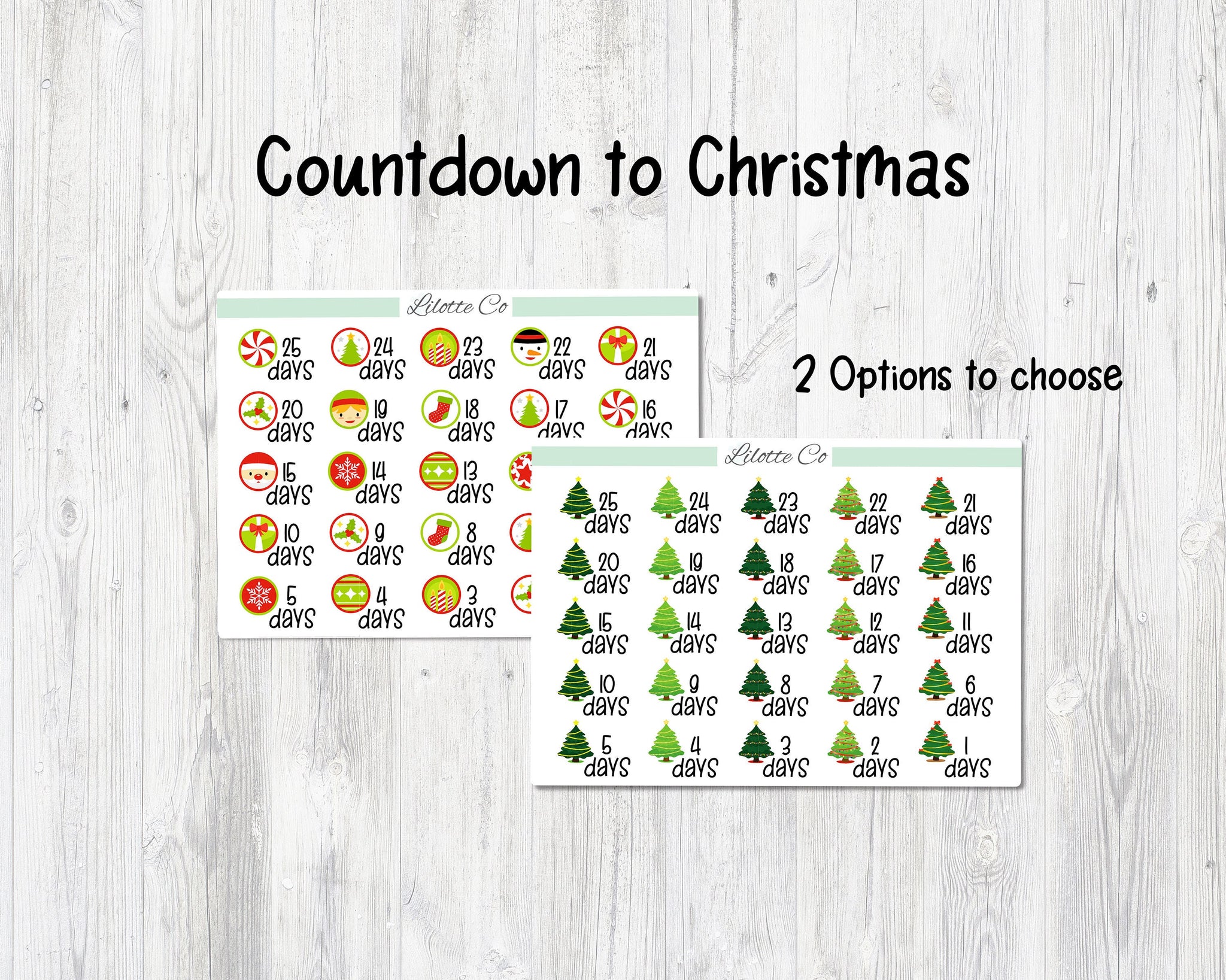 Christmas Countdowns