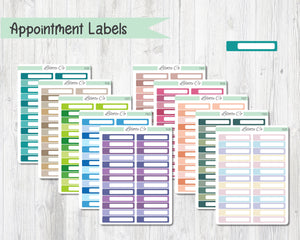 Appointment Labels