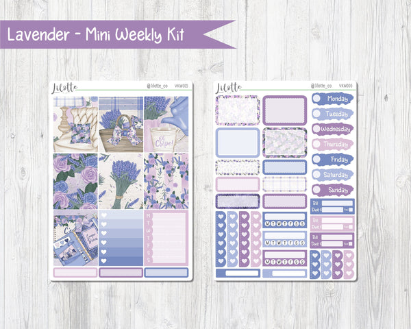 Lavender Mini Weekly Kit